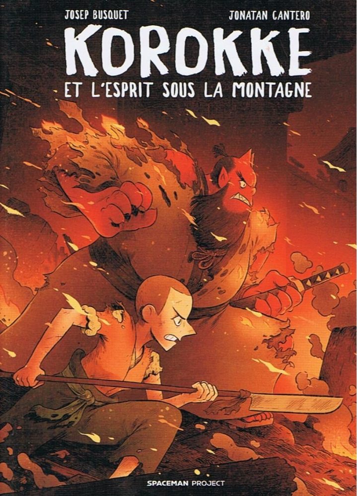 Korokke et l´esprit sous la montagne