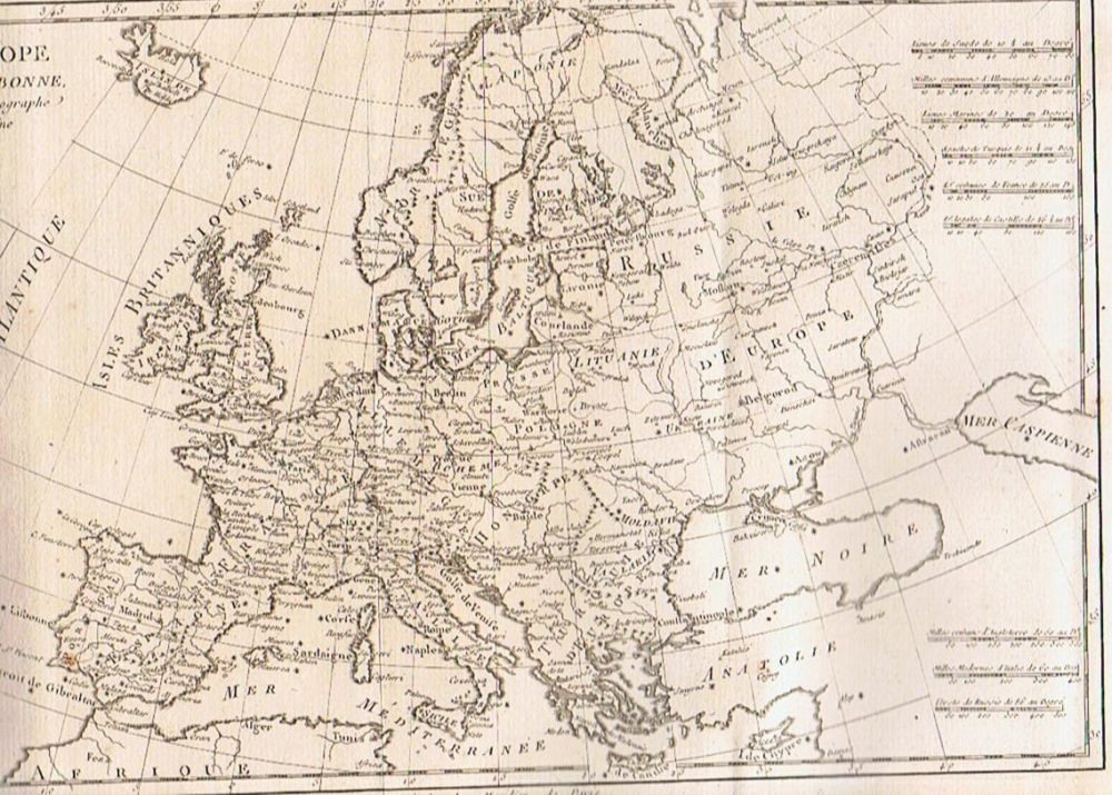 Atlas de toutes les parties connues du Globe terrestre dressé pour l'histoire philosophique et politique des Etablissemens et du Commerce des Européens dans les deux Indes