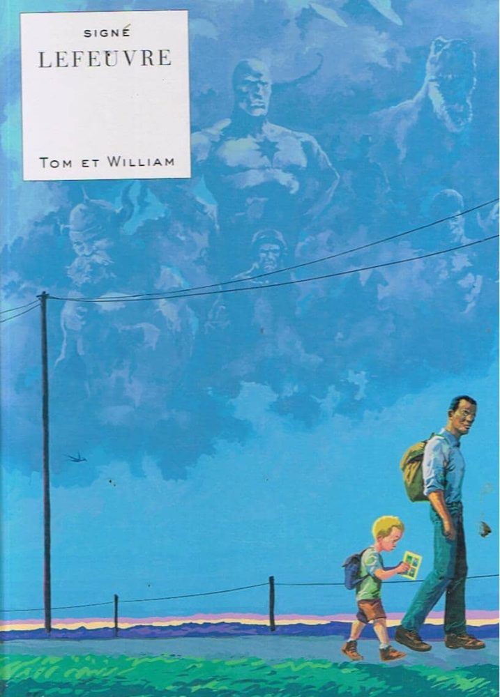 Tom et William – Dédicace dessinée en couleurs par l'auteur